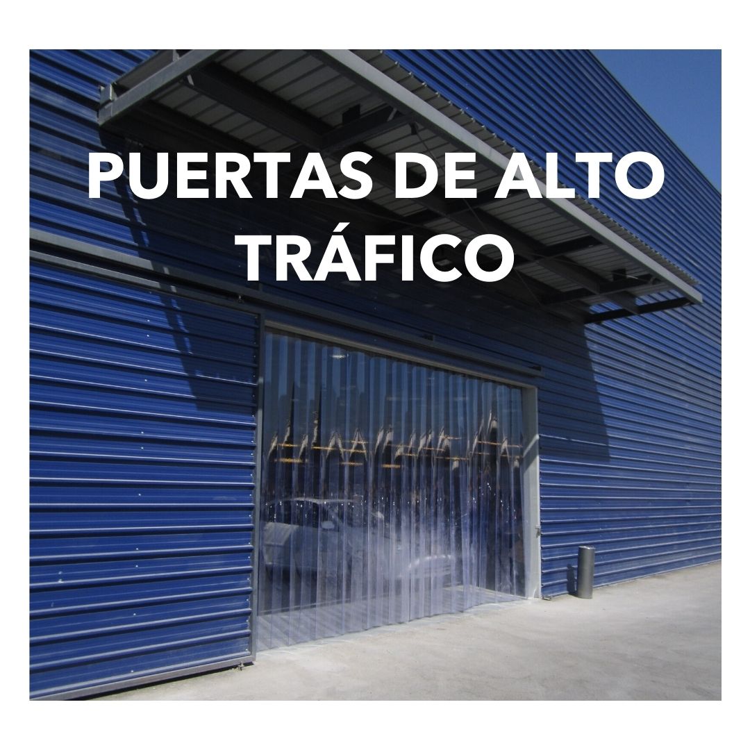 Cortina de Lamas de PVC para bodegas con Alto Transito - Diplas