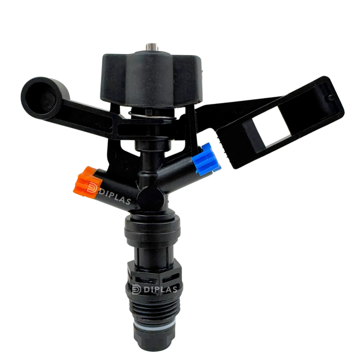 Aspersor Impacto Riego 360° 1/2" HE - Plastico