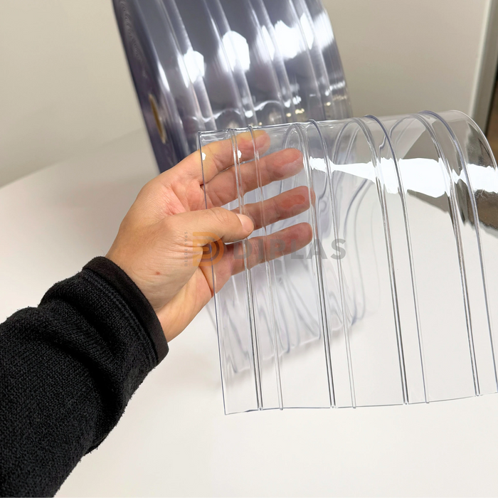 Lama Cortina PVC Con Ribete 200x2mm