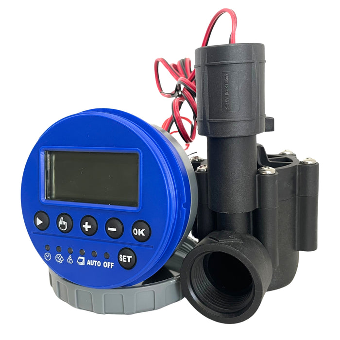 Programador Autónomo 1 Zona con Válvula Solenoide TUNY - Edrop