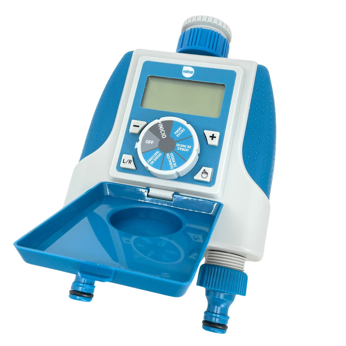 Programador de Riego a llave X202 Digital 2 Zonas - Edrop