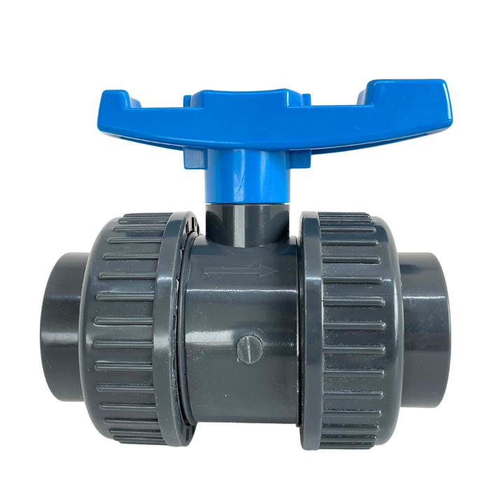 Válvula Bola Doble Unión Americana 63 mm Cementar
