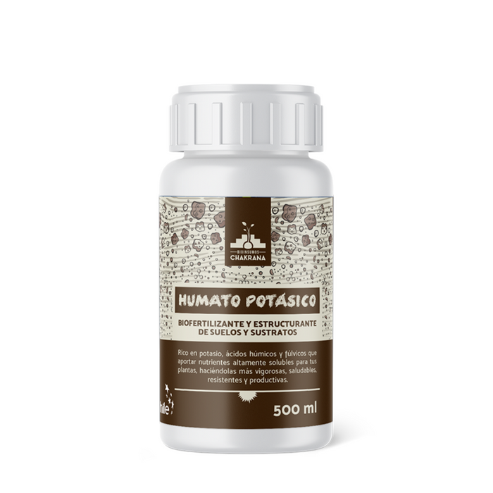 Humato Potásico 500 Ml - Bioinsumos Chakrana