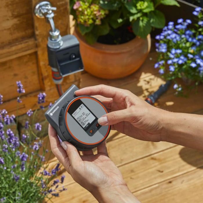 Programador de Riego para llave Flex 1 Zona - Gardena
