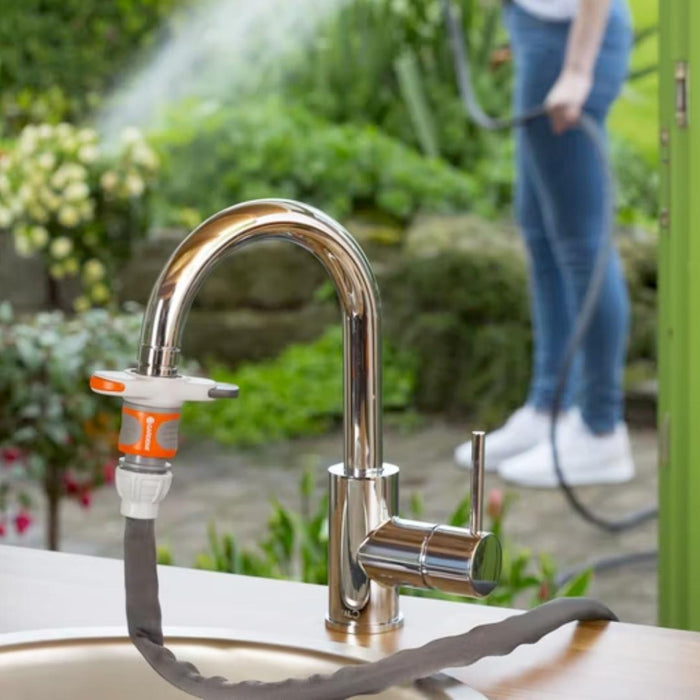 Conector Adaptador de Manguera para Llave Lavaplatos y Lavamanos - Gardena