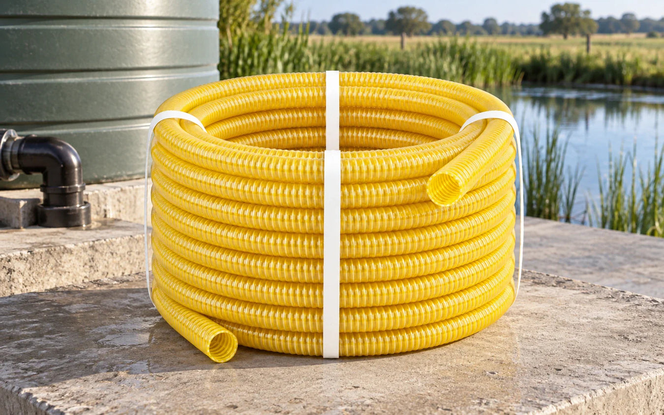 Mangueras Succión: Manguera Succión y Descarga Liquiflex 1 1/4" Rollo 50 mts