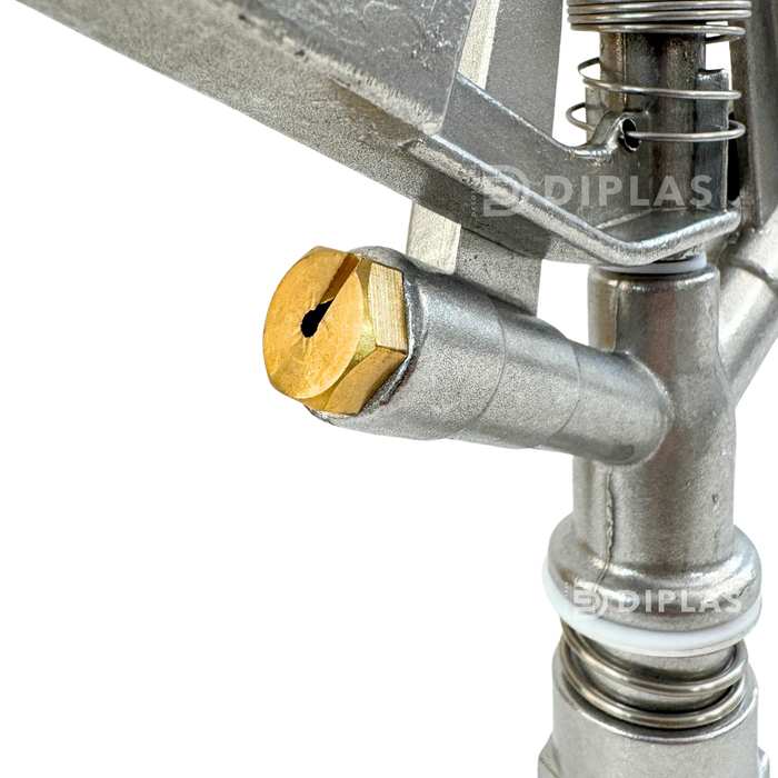 Aspersor Impacto  Riego Agricola 360° 1" HI - Alloy