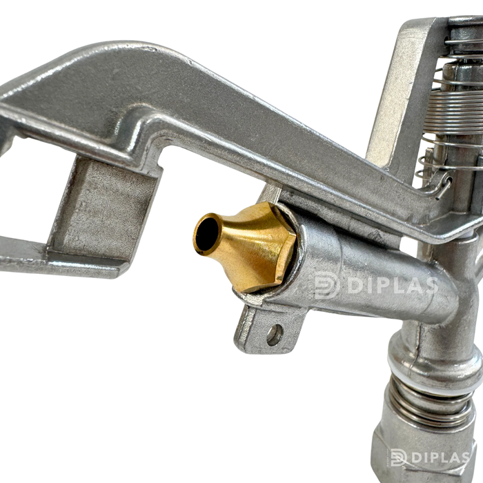 Aspersor Impacto  Riego Agricola 360° 1" HI - Alloy