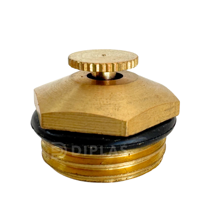 Boquilla Metálica Aspersor 360° 1/2" HE Regulable - Durobrass
