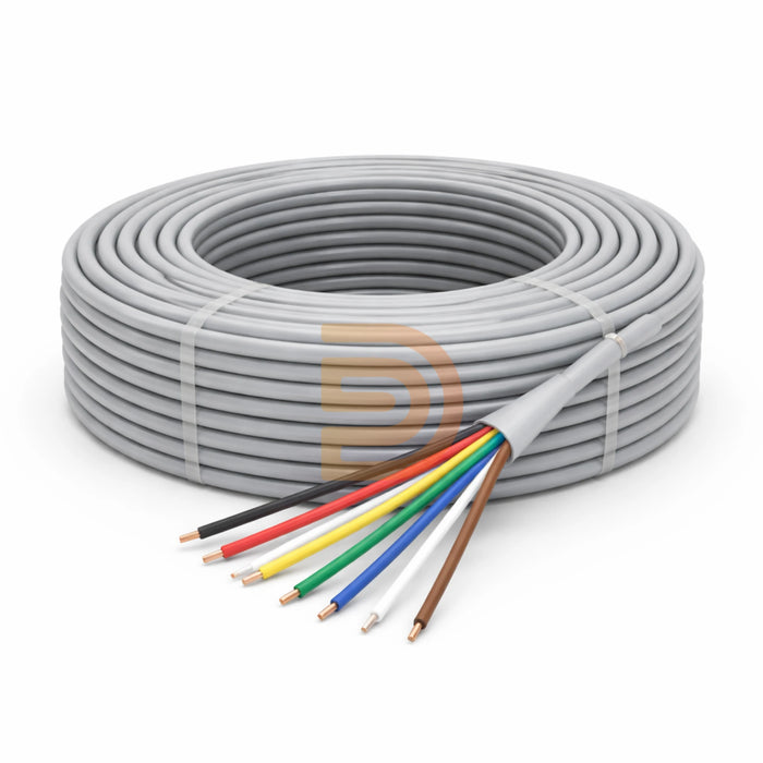 Cable Riego PIN 8 Conductores - 23 AWG - Programador Solenoides