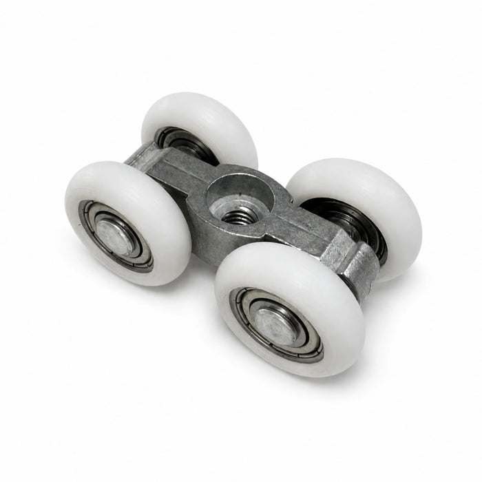 Carro Deslizante Para Riel Aluminio 3 Metros - Cortina Corredera PVC