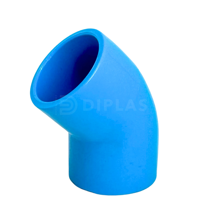 Codo PVC 25mm 45° - Hidráulico