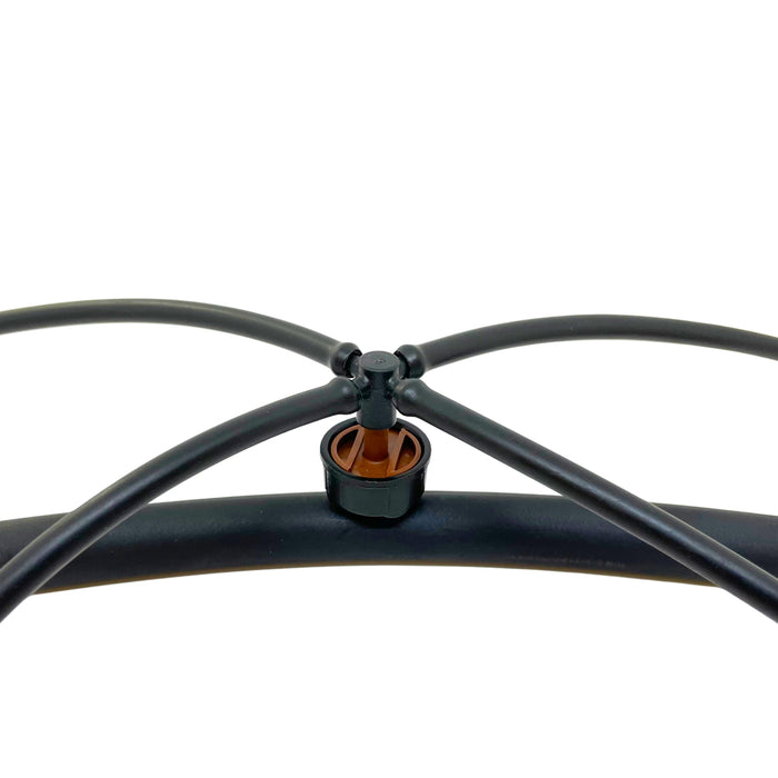 Distribuidor Adaptador Conector 4 Salidas Para Goteros y Piquetas Goteadoras