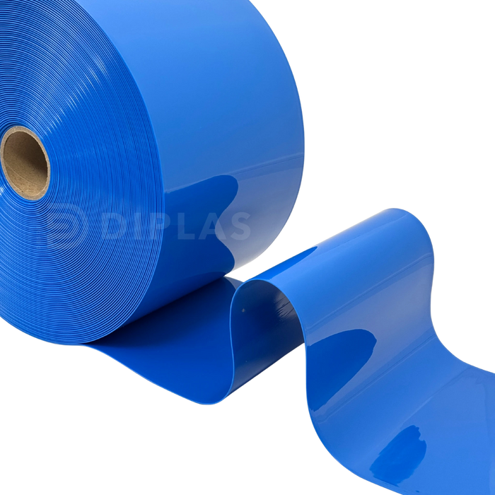Lama Cortina PVC Azul Opaco 200x2mm
