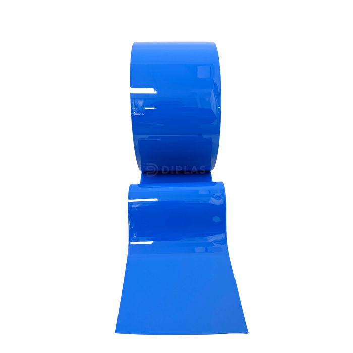 Lama Cortina PVC Azul Opaco 200x2mm