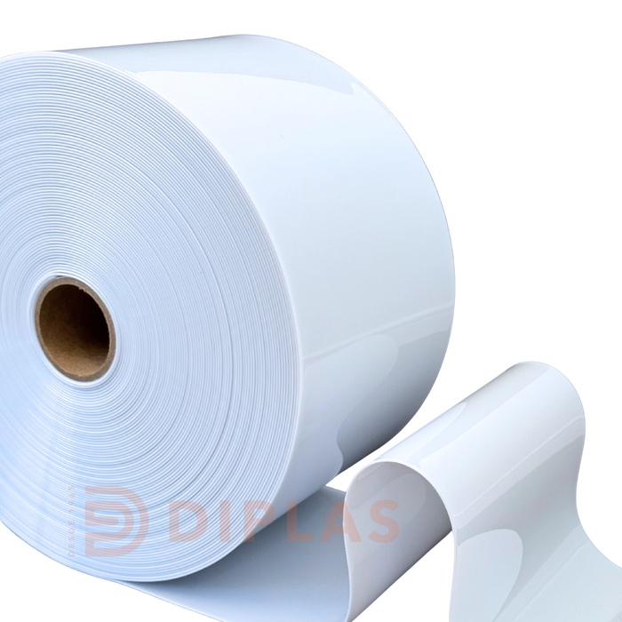 Lama Cortina PVC Blanco Opaco 200x2mm