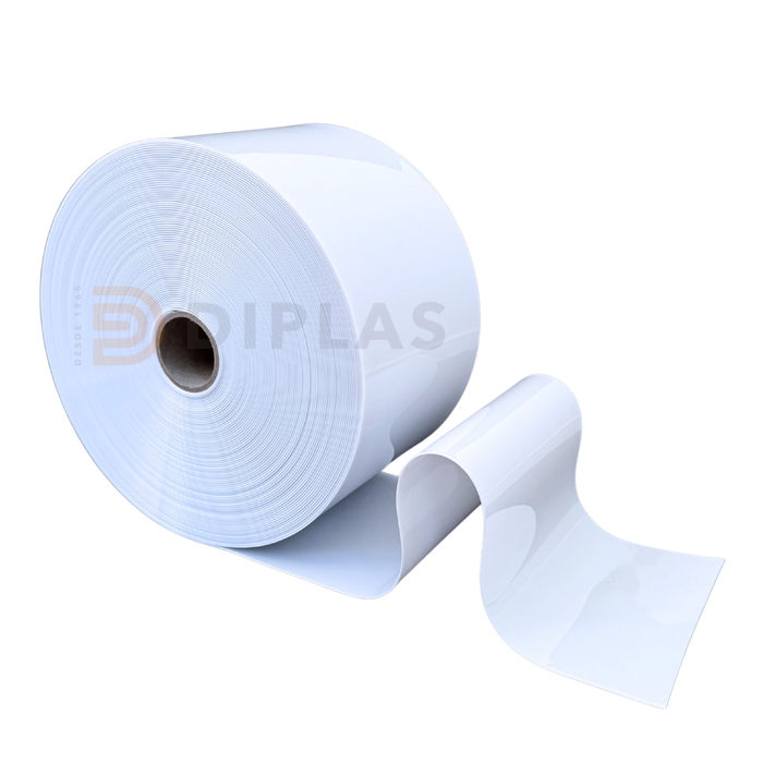 Lama Cortina PVC Blanco Opaco 200x2mm