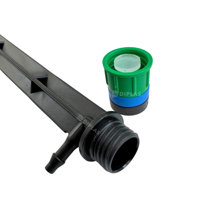 Microaspersor Autocompensante (PC) con Estaca 55 L/h 360° - TIFÓN