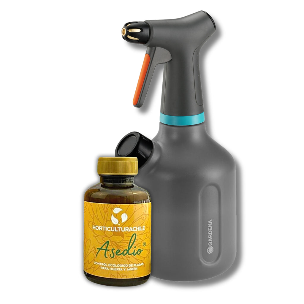 Pack Protector: Pulverizador 1 lt Gardena + Asedio 280 cc