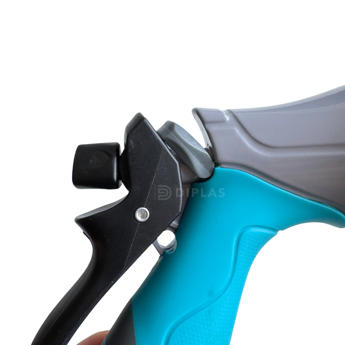 Pistola de Riego Trigger MAX – 10 Patrones - Cuerpo Metálico y Conector de Latón