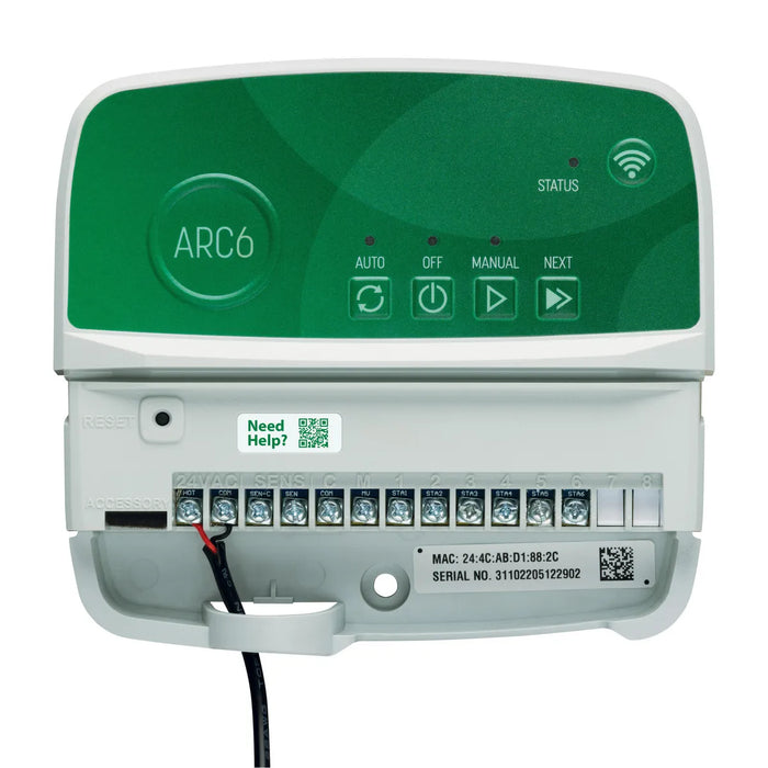 Programador de Riego Rain Bird ARC 6 Estaciones con WiFi Integrado