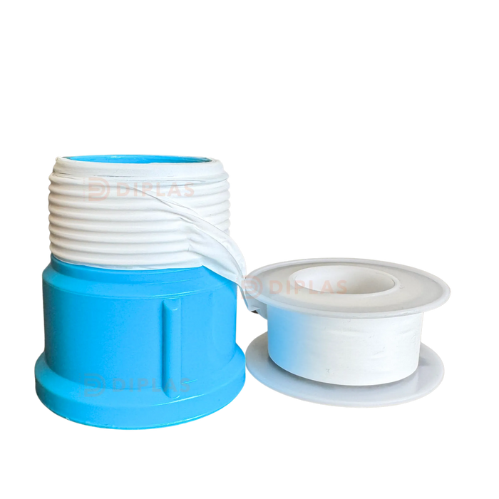 Teflón Maestro 50 metros 3/4" Tuberías de PVC y Polietileno