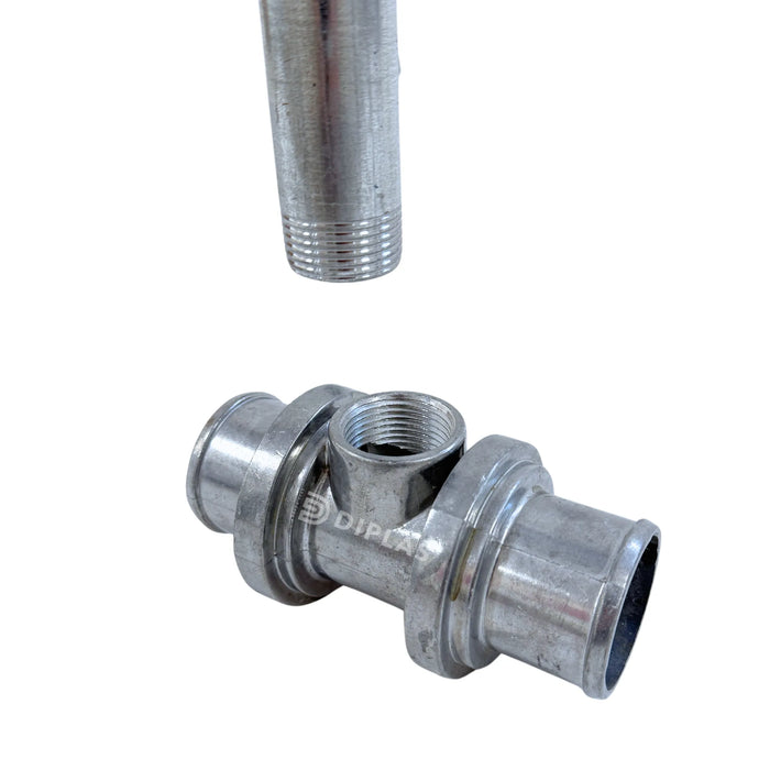 Tripode 1" Aspersor Riego Agricola  Acero Inox Regulable