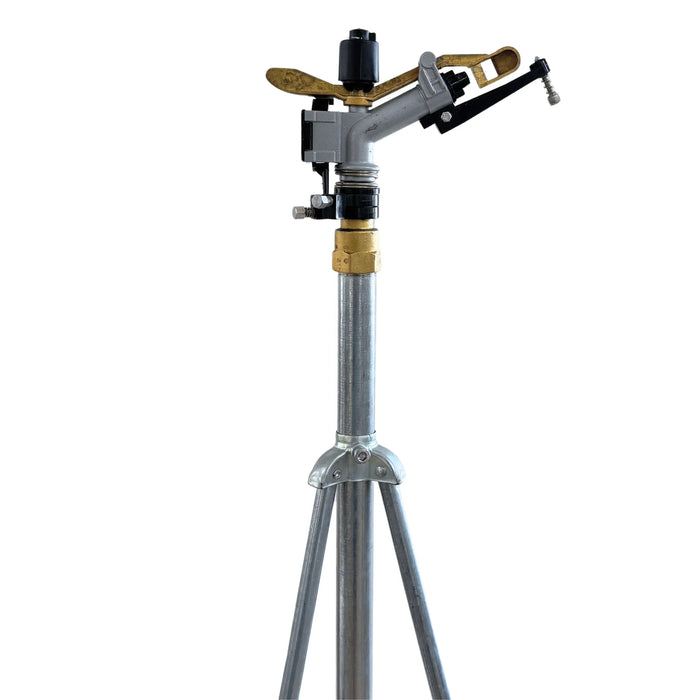 Tripode 1" Aspersor Riego Agricola  Acero Inox Regulable