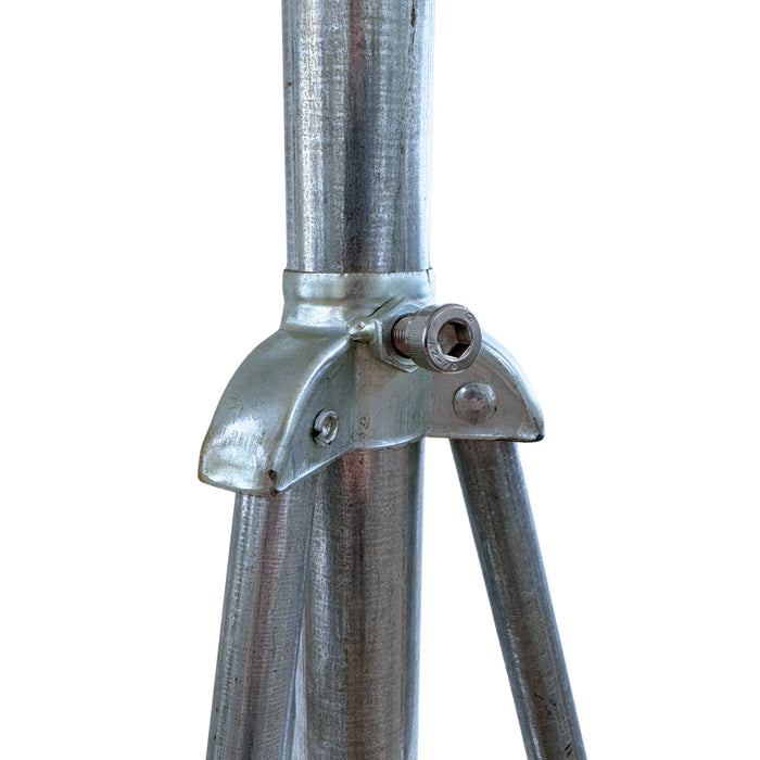 Tripode 1" Aspersor Riego Agricola  Acero Inox Regulable