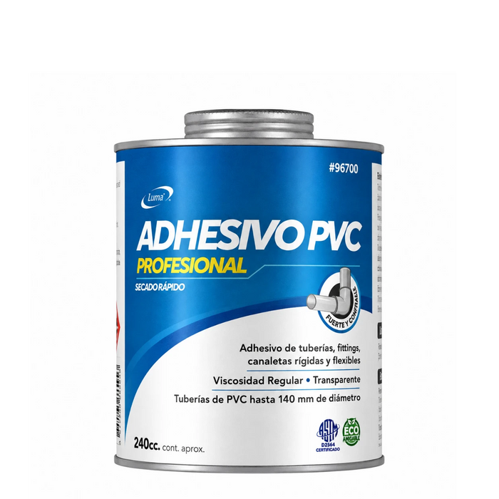 Adhesivo Pegamento PVC 240 cc - Patel