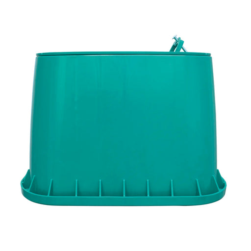 Caja guarda válvulas certificada rectangular Rain EZ-Open 113, vista frontal