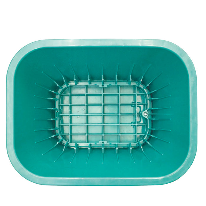 Caja guarda válvulas certificada Rain EZ-Open 113, vista posterior