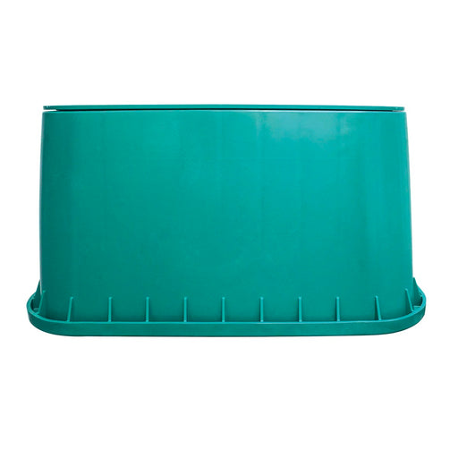 Caja guarda válvulas certificada rectangular Rain EZ-Open 115, vista frontal