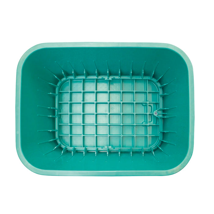 Caja guarda válvulas certificada Rain EZ-Open 115, vista posterior
