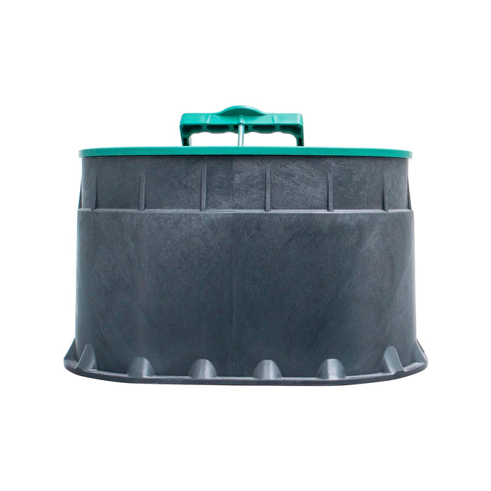Caja guarda válvulas Rain EZ-Open Nano 113, vista lateral