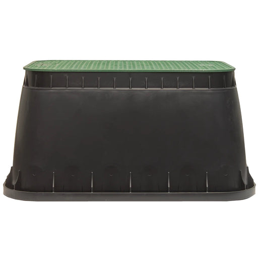 Caja guarda válvulas rectangular Rain EZ-Open PZRM 115, vista frontal