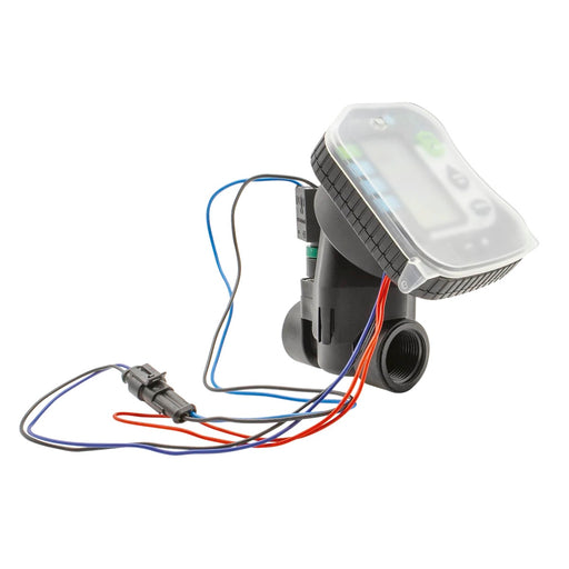 Kit programador de riego autónomo Rain Amico Pro de 1 estación con electroválvula de 1 pulgada, vista frontal