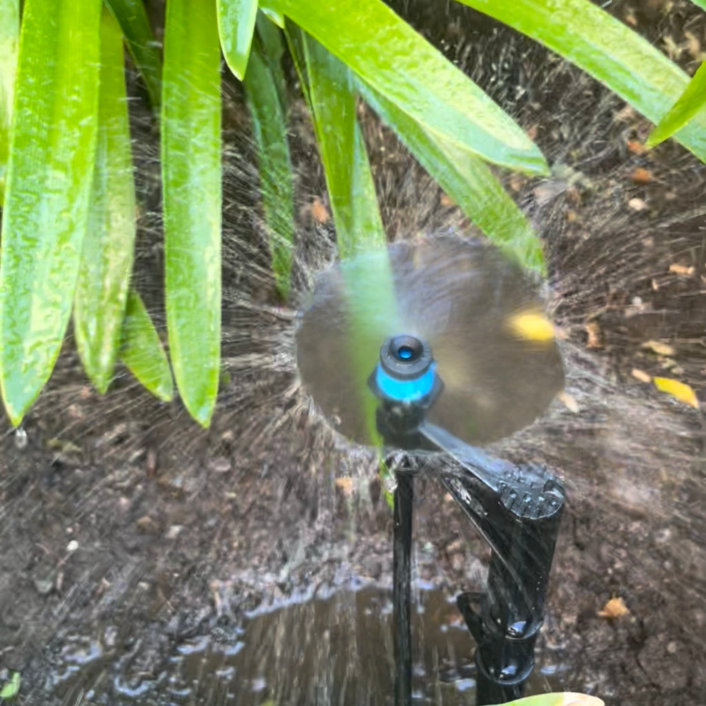 Microaspersor riego 0 a 90 litros hora riego jardín 