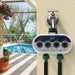 Programador de riego para llave Rain Zero de 2 salidas, vista adicional