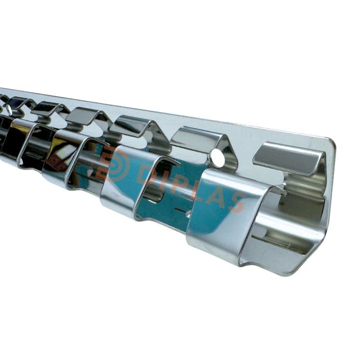 Herraje Tipo B1 Acero Inoxidable 1,23 mts - Colgado Lamas PVC