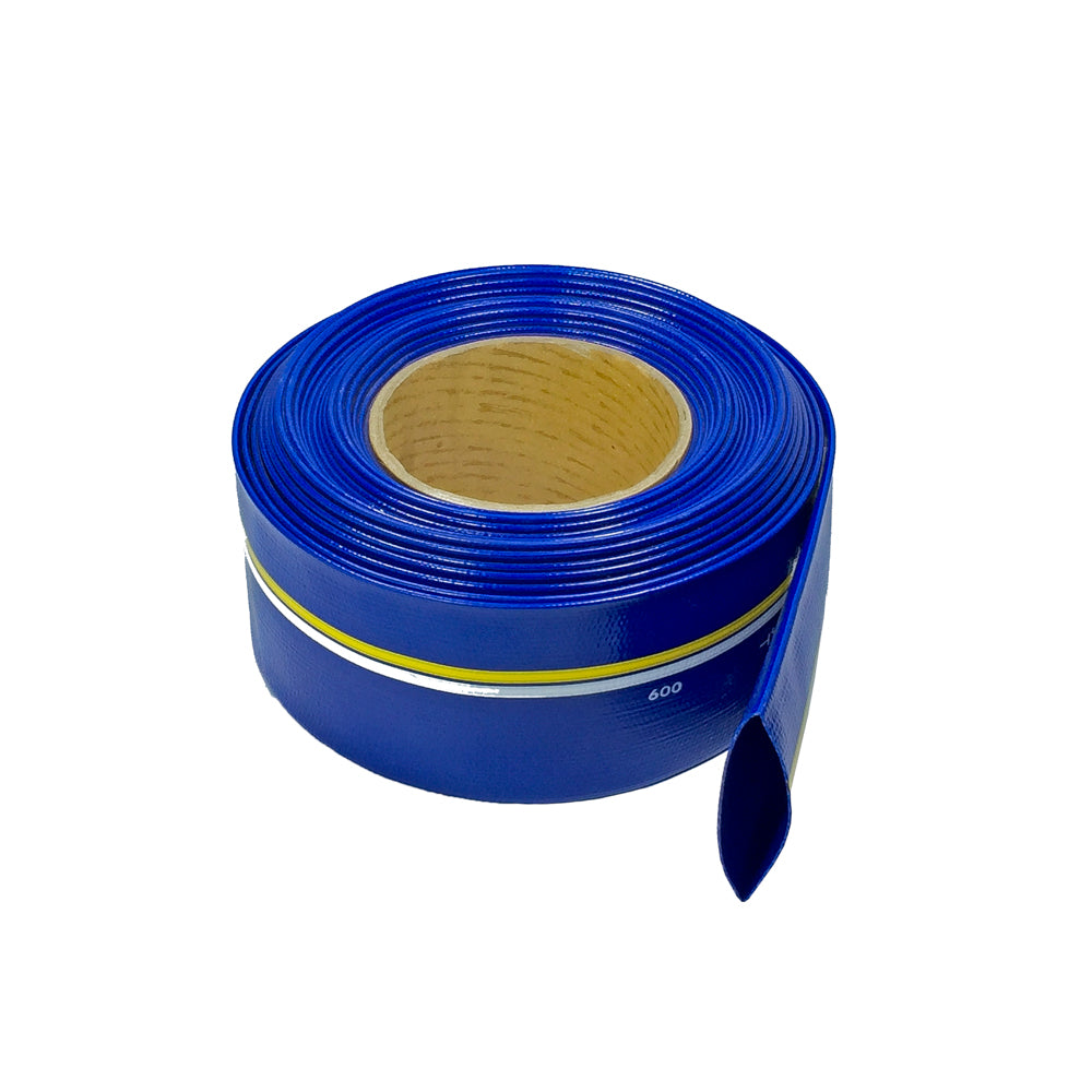 Manguera Plana Azul LAYFLAT - FLATFLOW Agricultura Y Construcción