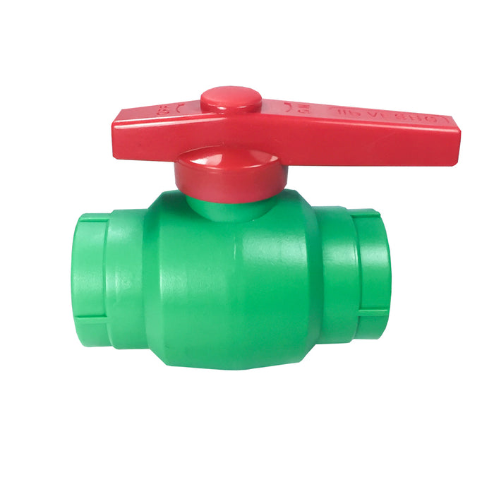 Llave bola de paso agua caliente PPR 50mm