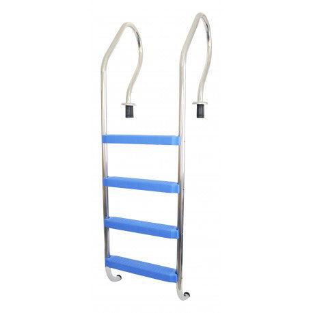 Escalera Piscina Plastica 4 Peldaños Vulcano