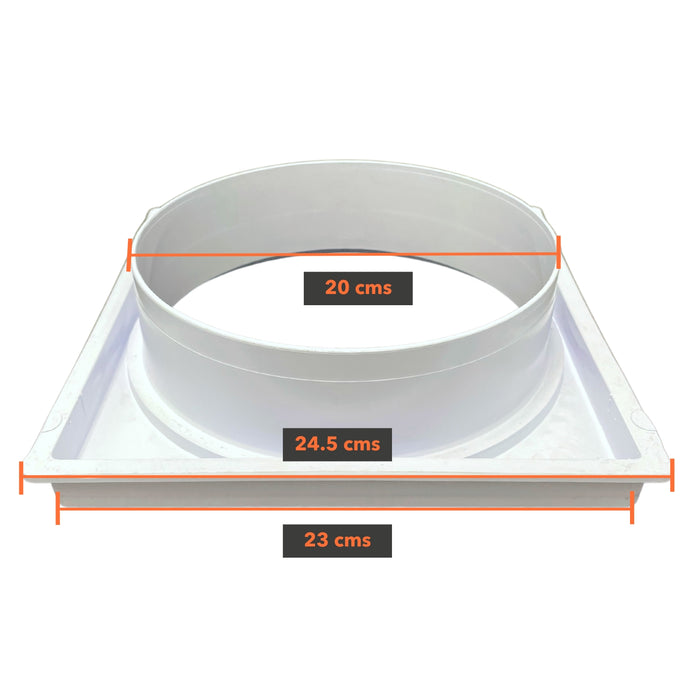 Tapa Cuadrada Skimmer Vulcano