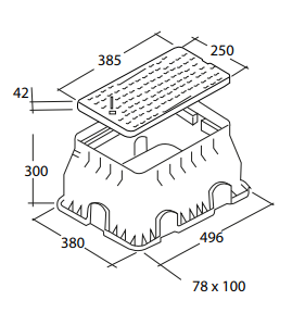 caja guarda válvula