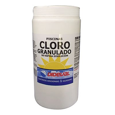 Cloro Granulado 1 kilo - Dideval